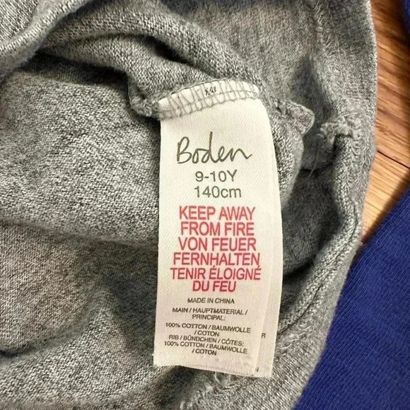 Mini Boden Boys' Long Sleeve Color Block Shirt Size 9-10 years - Picture 3 of 8